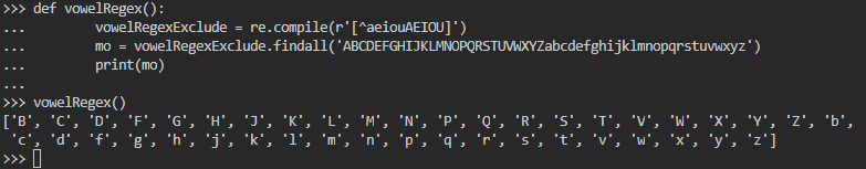 python regex