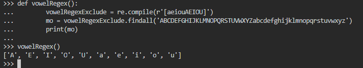 python regex